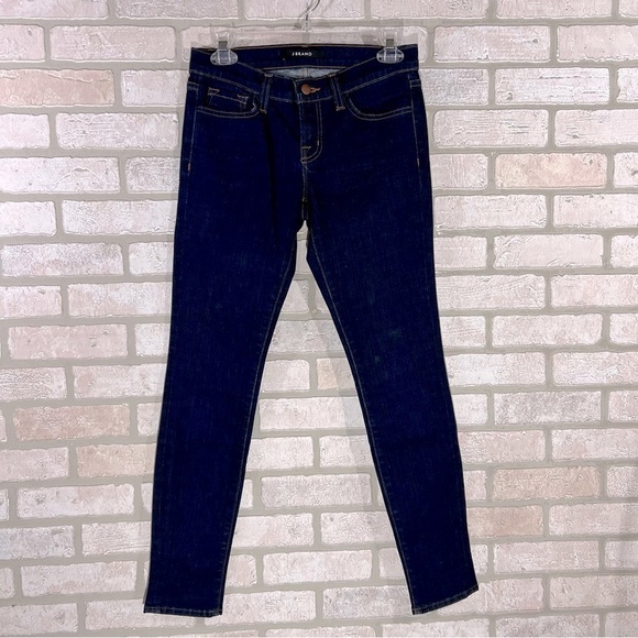 J Brand Midrise Skinny Leg Jeans in Daphne Wash Size 25 - Picture 3 of 11